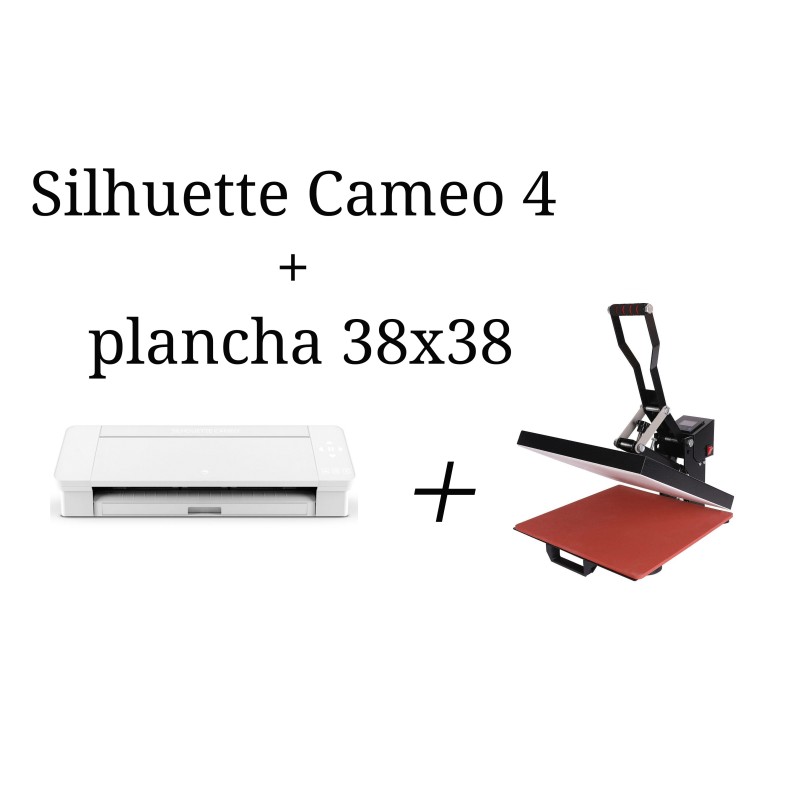 Pack Silhouette Cameo 4 + plancha de 38x38 cm