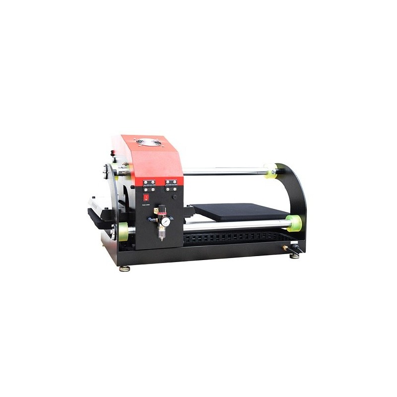 Prensa Térmica Neumática con doble plato, Microtec APDS-20. 40x50cm