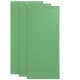 LOKLiK Alfombrilla de corte Pack de 3 - Verde Agarre estándar 30,5 x 61 cm